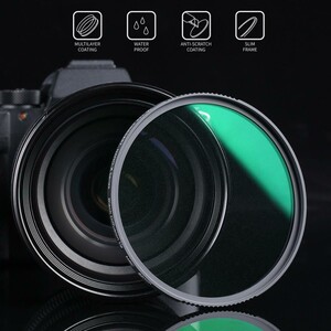 K&F Concept 82mm NANO-X Magnetic MRC-ND1000 / MRC-CPL / MRC-UV Filtre Seti - Thumbnail