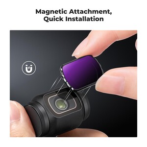 K&F Concept - K&F Concept DJI Osmo Pocket 4P İçin 4 Parça Filtre Seti (CPL + ND16 + ND64 + ND256) (Plastik) (1)