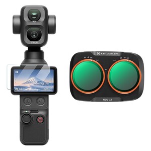 K&F Concept - K&F Concept DJI Osmo Pocket 4P İçin Değişken ND Filtre (ND2-32)