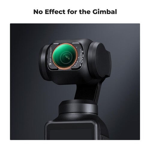 K&F Concept DJI Osmo Pocket 4P İçin Mist VND Filtre (ND2-32 & Black Mist 1/4)