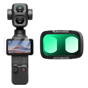 K&F Concept - K&F Concept DJI Osmo Pocket 4P İçin UV Filtre (Plastik)