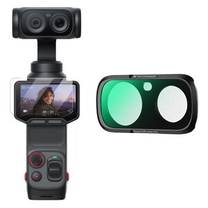 K&F Concept - K&F Concept Insta360 Luna Ultra İçin Black Mist 1/4 Filtre