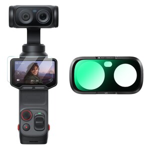 K&F Concept - K&F Concept Insta360 Luna Ultra İçin UV Filtre (Çift Lensli)