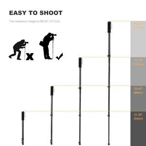 K&F Concept KF09.011 Monopod (MP2624) - Thumbnail