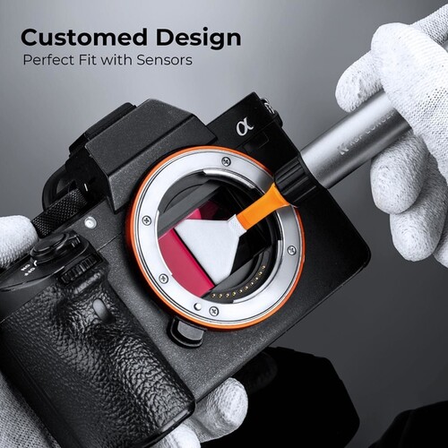 K&F Concept KF1697 16mm APS-C Formatlı Temizleme Çubuğu Seti (10 ADET