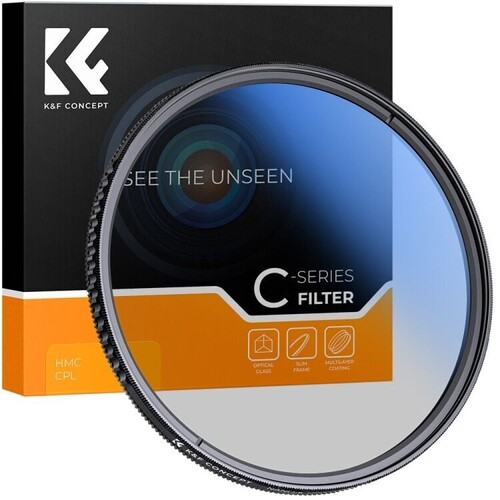 K&F Concept NANO-C Serisi 67mm HMC-CPL Filtre Slim