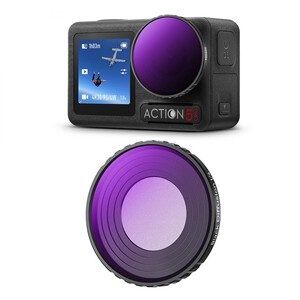 K&F - K&F concept NANO-X ND8 (3 stop) DJI Osmo Action 4 ve Osmo Action 5 Pro Lens Filtresi