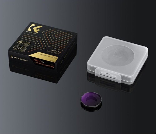 K&F concept NANO-X ND8 (3 stop) DJI Osmo Action 4 ve Osmo Action 5 Pro Lens Filtresi