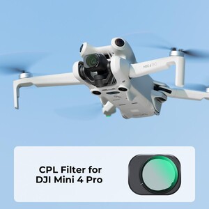 K&F - K&F DJI Mini 4 Pro ile Uyumlu CPL Filtre (1)