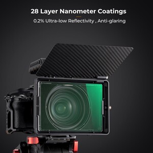 K&F NANO-X Black Mist 1/4 4x5.65 Filtre Tilta ve SmallRig ve Diğer Matbox ile Uyumlu 4mm HD Optik Cam - Thumbnail