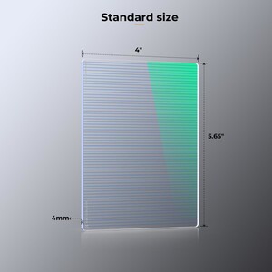 K&F - K&F NANO-X Mavi Çizgi 4x5.65 Filtre Tilta ve SmallRig ve Diğer Matbox ile Uyumlu 4mm HD Optik Cam (1)