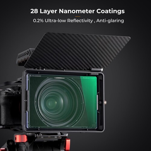 K&F NANO-X Mavi Çizgi 4x5.65 Filtre Tilta ve SmallRig ve Diğer Matbox ile Uyumlu 4mm HD Optik Cam