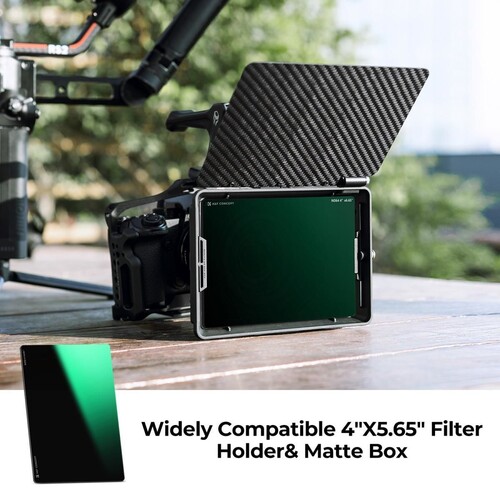 K&F NANO-X ND4 (2 Stop) 4x5.65 Filtre Tilta SmallRig ve Diğer Matbox ile Uyumlu HD Optik Cam