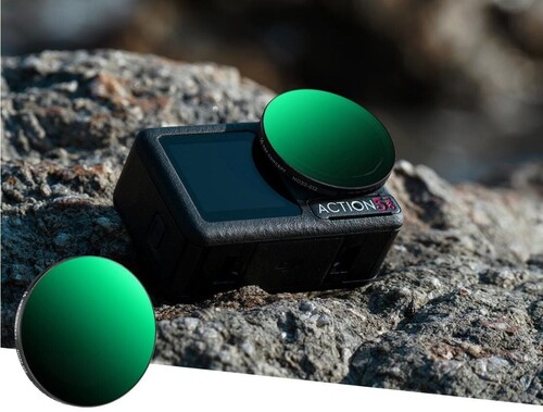 K&F ND32-512 DJI Osmo Action 5 Pro/Osmo Action 4/Osmo Action 3 ile Uyumlu Değişken Filtre