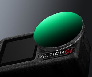 K&F ND32-512 DJI Osmo Action 5 Pro/Osmo Action 4/Osmo Action 3 ile Uyumlu Değişken Filtre - Thumbnail