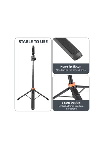 Kingjoy M080 Selfi Monopod Kablosuz Uzaktan Kumanda ile