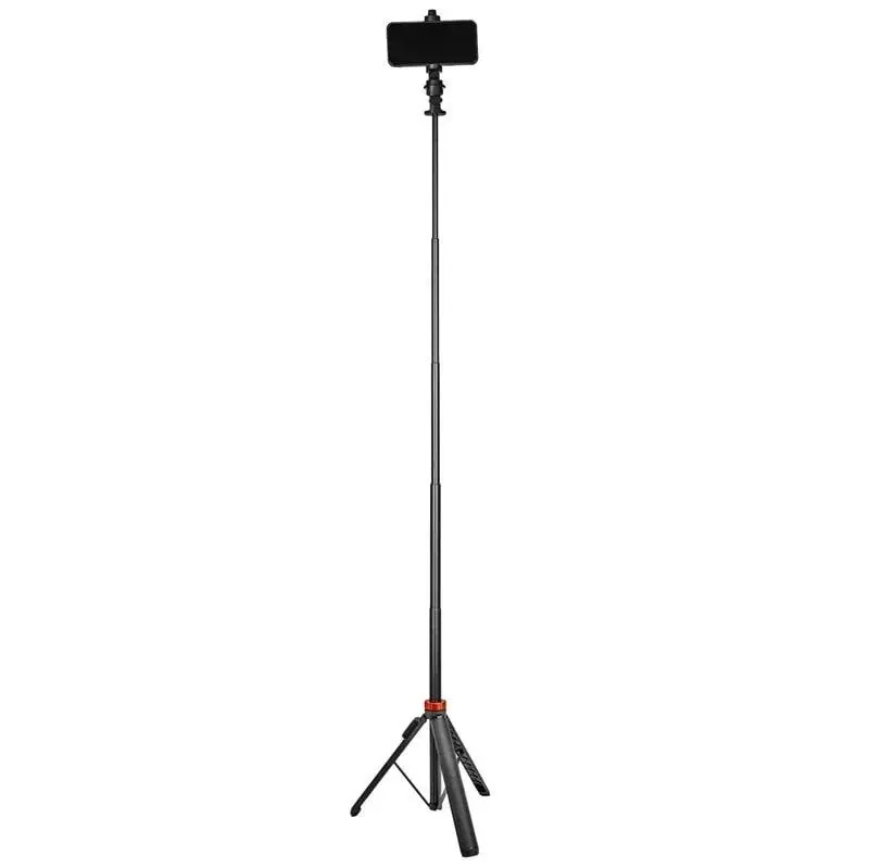 Kingjoy M080 Telefon Tutacakli Uzaktan Kumandali Selfie Tripod - Thumbnail