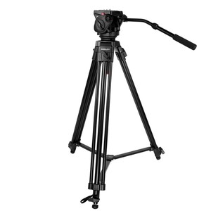 Kingjoy - Kingjoy VT-2100L Video Tripod + VT-3520 Video Başlığı - Çantalı Kit
