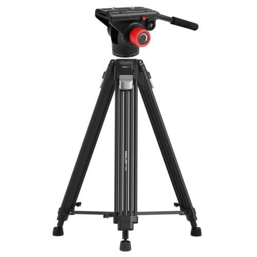 Kingjoy VT-3500S Video Tripod + VT-3520 Video Başlığı - Çantalı Kit
