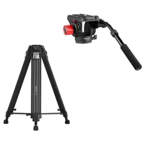 Kingjoy - Kingjoy VT2100L+VT3520 Profesyonel Video Tripod (1)