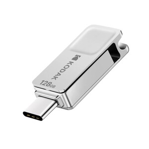Kodak - Kodak 128GB Dual 3.1 Type-C Metal USB Bellek (K223C)
