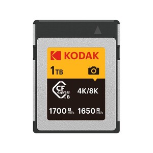 Kodak - Kodak 1TB CF Express Type B 2.0 Hafıza Kartı (1700MB/s - 1650MB/s)