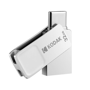 Kodak - Kodak 32GB Dual 3.1 Type-C Metal USB Bellek (K223C)