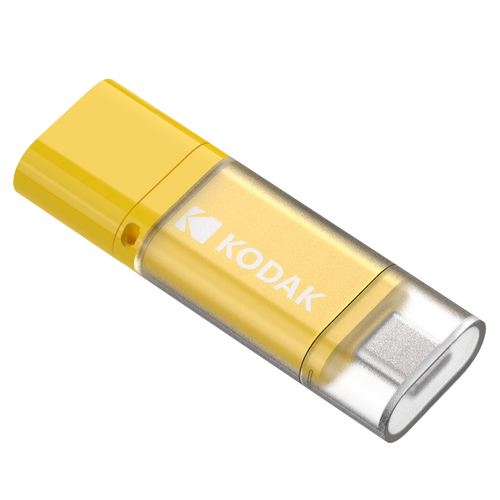 Kodak 64GB 3.2 Gen1 Type-C + USB Bellek (K200Y)