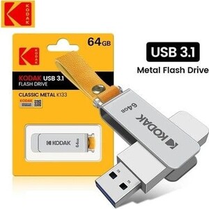 Kodak - Kodak 64GB 3.1 Metal USB Bellek (K133)