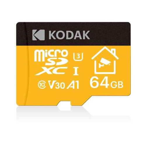 Kodak 64GB microSD UHS-I U3/V30/A1 Hafıza Kartı (KI330)