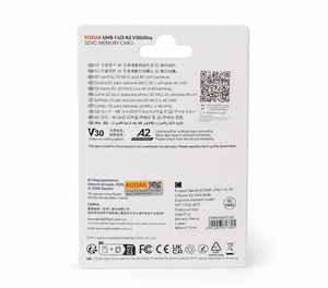 Kodak - Kodak 64GB UHS-I U3 A2 V30 Ultra DDR SD Hafıza Kartı