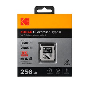 Kodak Silver 256GB CF Express Type B 4.0 Hafıza Kartı (3600MB/s - 2800MB/s) - Thumbnail