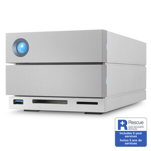 Lacie - LaCie 16TB 2big Dock 2 Diskli Thunderbolt 3 RAID Dockin Station (1) Lacie - LaCie 16TB 2big Dock 2 Diskli Thunderbolt 3 RAID Dockin Station (1)