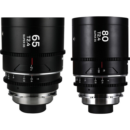 Laowa Nanomorph S35 Anamorphic Prime 65mm 80mm 2-Lens Kit (ARRI PL / Canon EF)