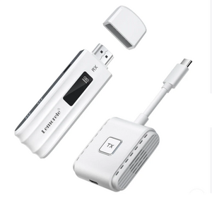LEMORELE - LEMORELE P300 Kablosuz USB C HDMI Görüntü Aktarım Kiti