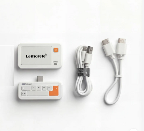 LEMORELE P400 Kablosuz HDMI/TYPC Verici ve Alıcı Kiti