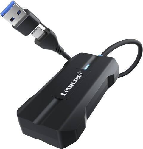 LEMORELE P80 Kablosuz CarPlay 5,8 GHz Android Auto Kablosuz Adaptör