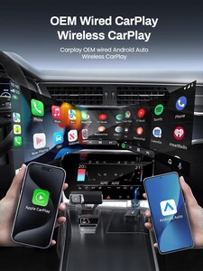 LEMORELE - LEMORELE P80 Kablosuz CarPlay 5,8 GHz Android Auto Kablosuz Adaptör (1)
