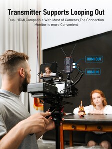 LEMORELE R100 1080 HDMI Kablosuz Görüntü Aktarım Cıhazı - Thumbnail