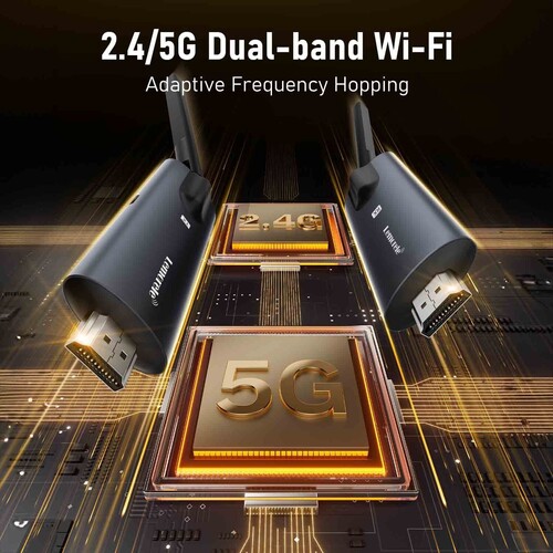 LEMORELE R1030 HDMI Kiti 1TX & 1RX Ultra Uzun İletim Kablosuz