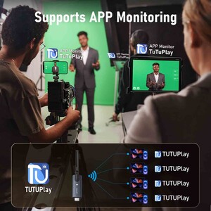 LEMORELE R1030 HDMI Kiti 1TX & 1RX Ultra Uzun İletim Kablosuz - Thumbnail