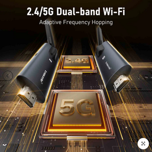 LEMORELE R1040 1TX & 4RX Kablosuz HDMI Görüntü Aktarım Cıhazı - Thumbnail