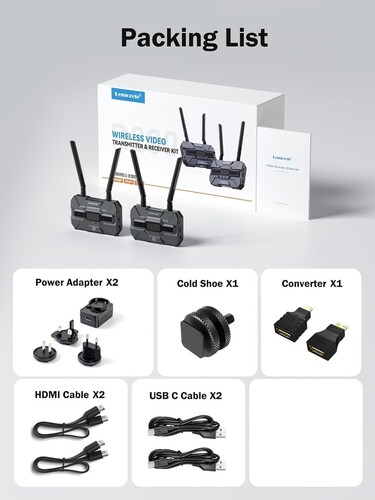 LEMORELE R200 1080 HDMI Kablosuz Görüntü Aktarım Cıhaz
