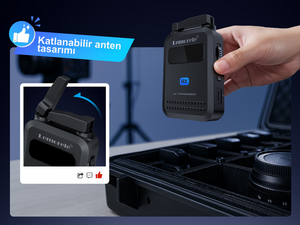 LEMORELE R5000 1080P Kablosuz HDMI Görüntü Aktarım Kiti - Thumbnail