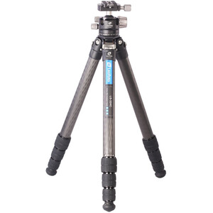 Leofoto - Leofoto LS-324C+LH-40 Profesyonel Karbon Fiber Tripod Kit (Ranger Serisi 4 Bölmeli + LH-40 Top Kafa)