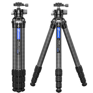 Leofoto - Leofoto LS-324C+LH-40 Profesyonel Karbon Fiber Tripod Kit (Ranger Serisi 4 Bölmeli + LH-40 Top Kafa)