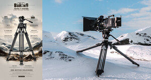 Leofoto - Leofoto LVF-163C+FH-10 Karbon Fiber Profesyonel Video Tripot Kit (Çift Kademeli 75mm Küre + FH-10 Sıvı Kafa)