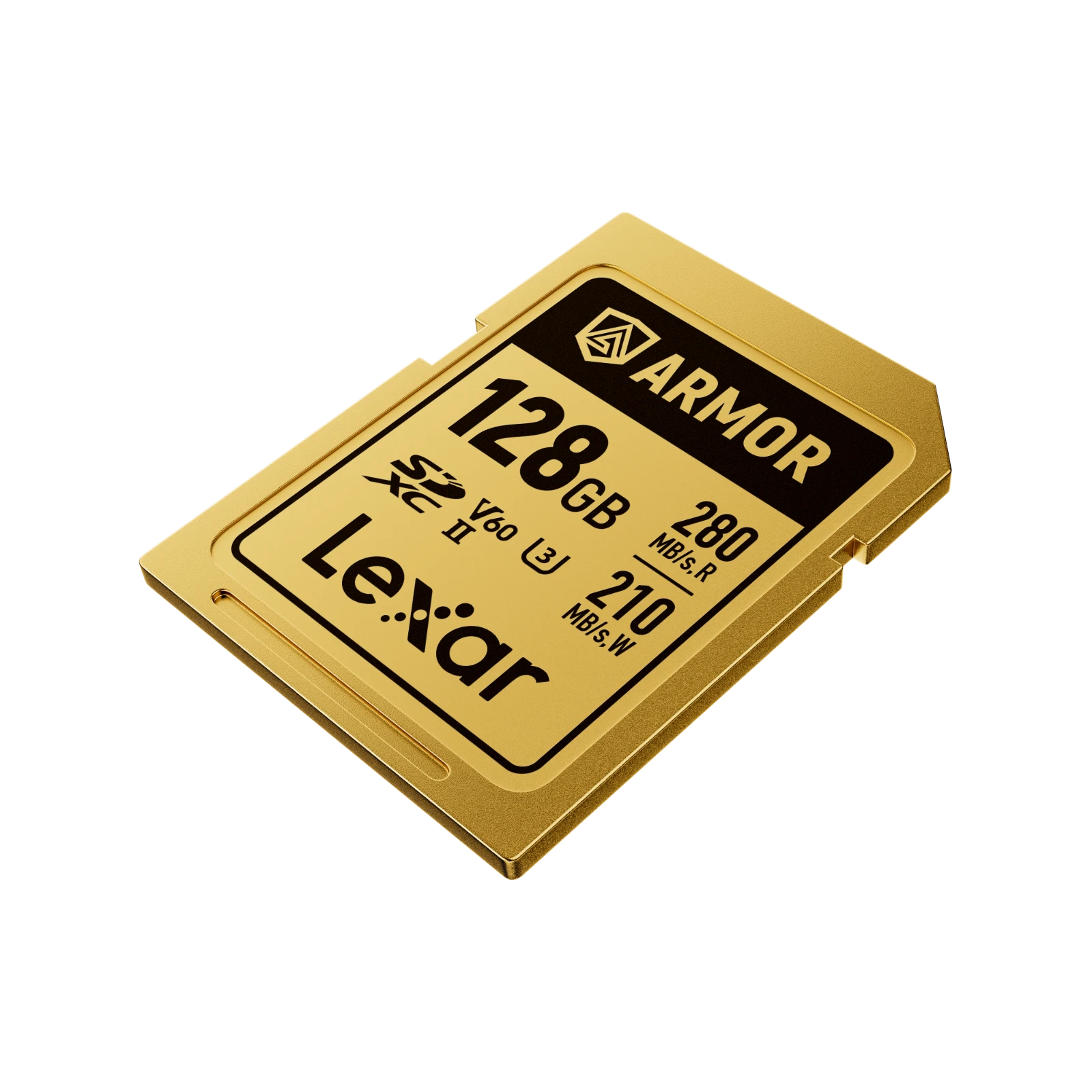 Lexar 128GB 280MB/s ARMOR GOLD Serisi SDXC UHS-II Hafıza Kartı