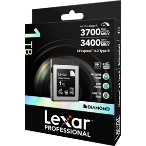 Lexar 1TB Professional CFexpress 4.0 Type B Hafıza Kart (Diamond Serisi) - Thumbnail