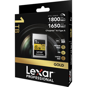 Lexar 1TB Professional GOLD CFexpress 4.0 Type A Hafıza Kartı - Thumbnail